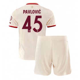 Bayern Munich Aleksandar Pavlovic #45 3rd Trikot 2024-25 Kurzarm (+ kurze hosen)